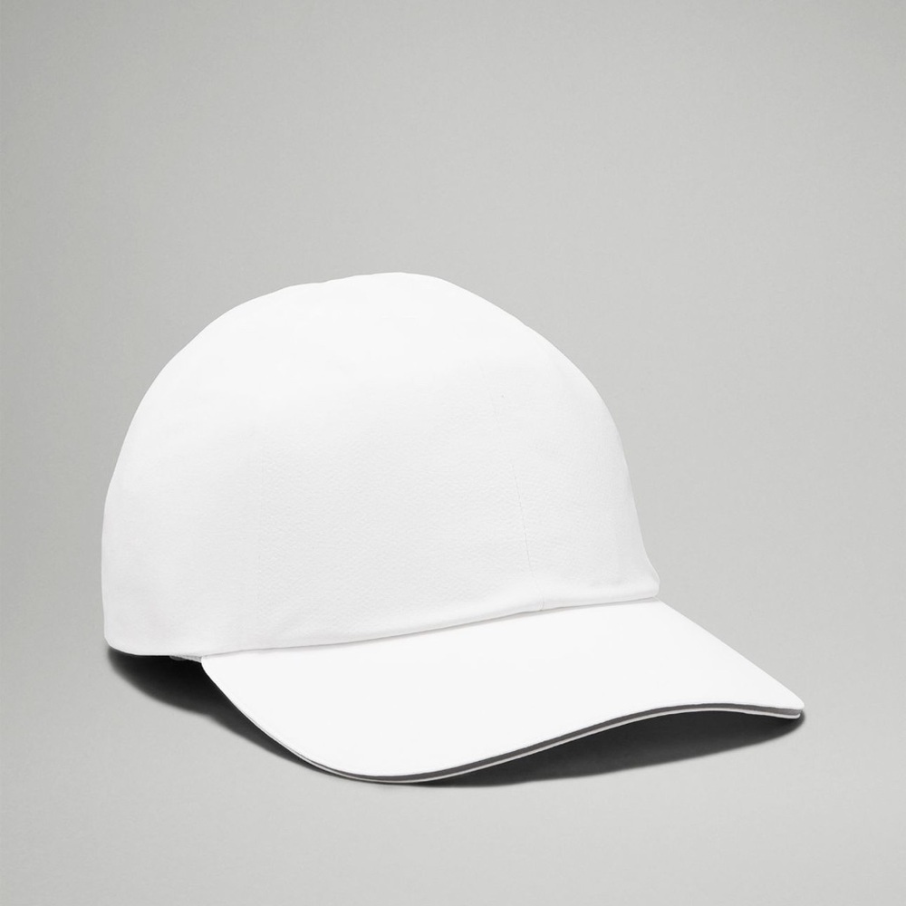 Lululemon Athletica white Fast and Free Running Hat